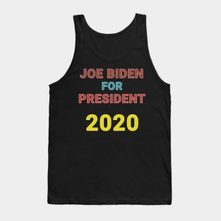 Joe Biden For President 2020 Tank Top